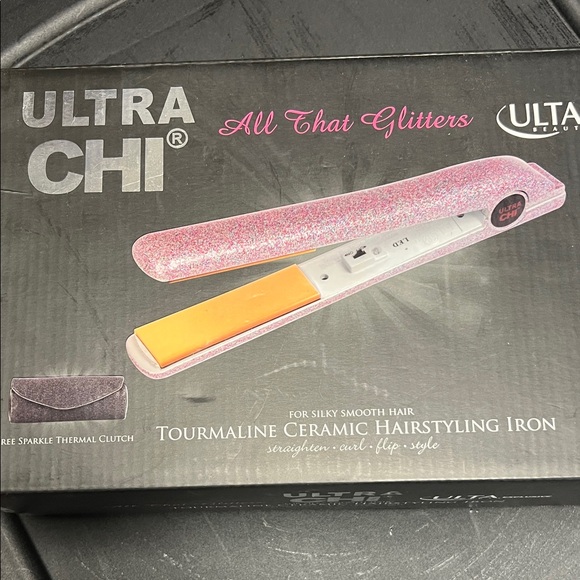 Ultra CHI Pink Tourmaline Ceramic Hairstyling Iron